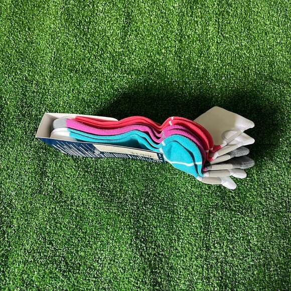 Champion Double Dry Colorblock Running Sports Ankle 3-Pairs Socks Size 5-9 NEW - Picture 10 of 11